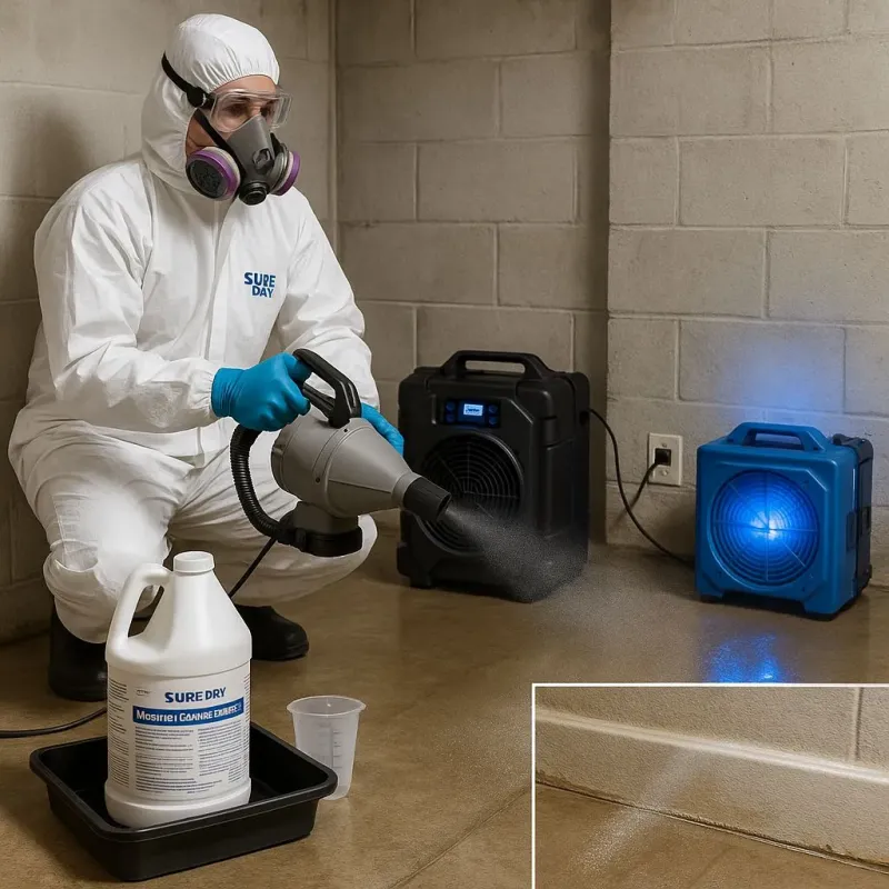 Sanitization and Odor Removal process in Lorane, PA