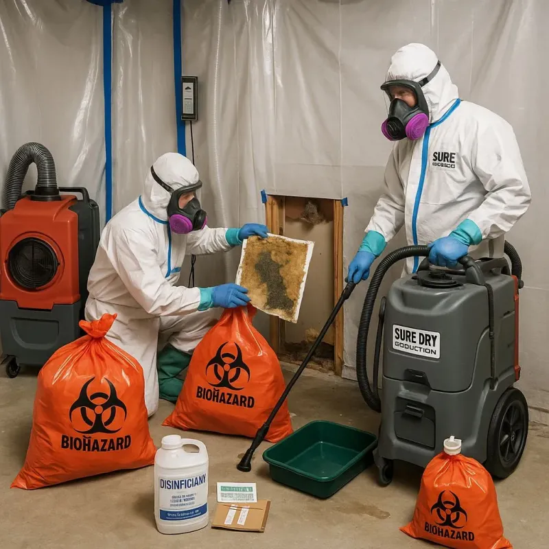 Contaminated Water Handling Protocols process in Lorane, PA