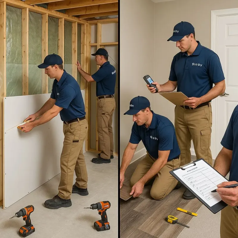 Repairs and Reconstruction process in Lorane, PA
