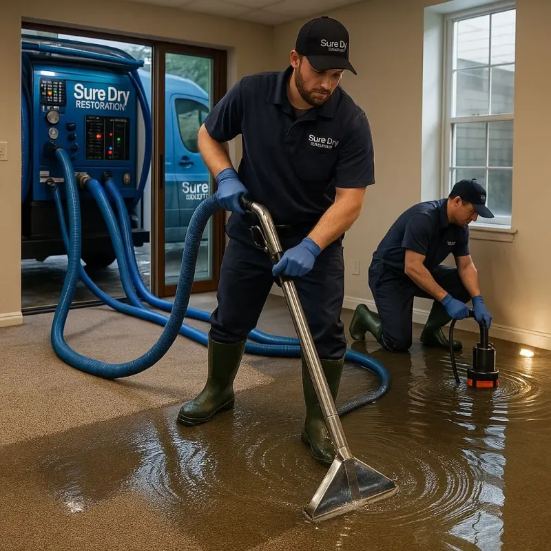 Water Extraction and Removal process in Lorane, PA